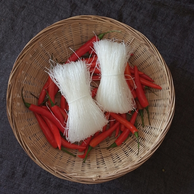 Ομαλά λαστιχωτά Vermicelli 250g Pastilla Longkou νουντλς