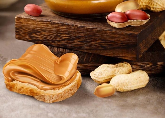 340g υγιές λίγων θερμίδων φυστικοβούτυρο για τη μαρμελάδα ψωμιού και φρούτων